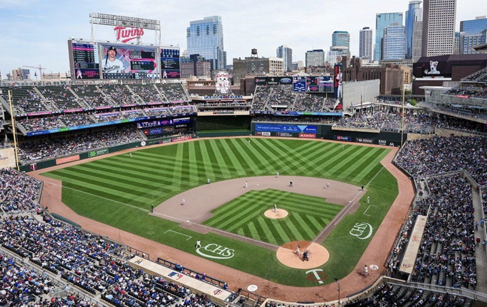 Target Field Aerial Shot